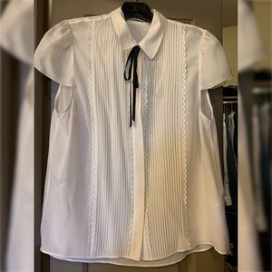 Alice + Olivia Silk Top